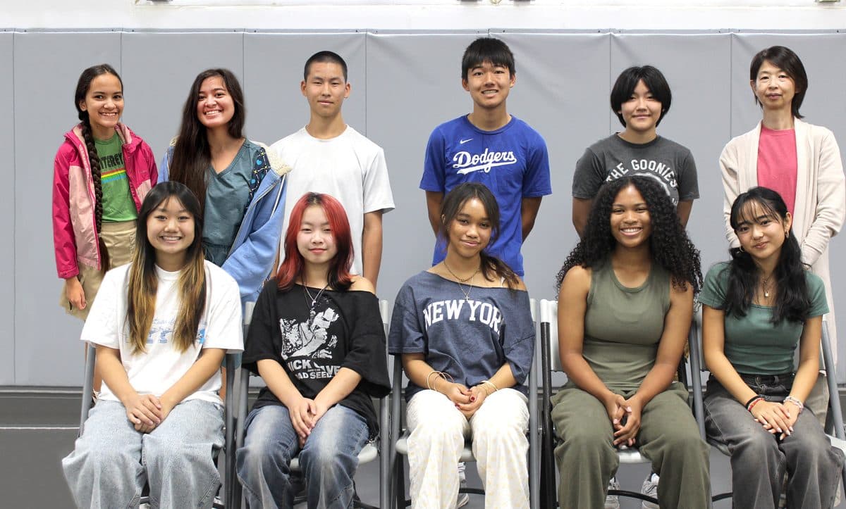 Advanced level students from levels 9 through 12